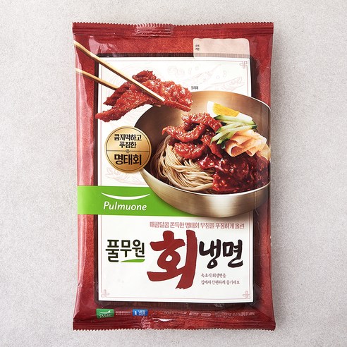 풀무원 속초회냉면, 504g, 1개