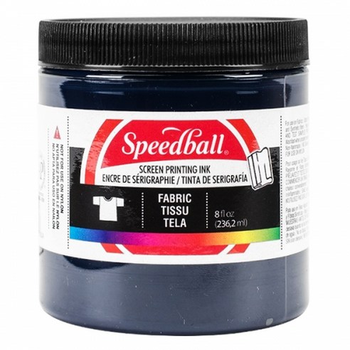 스피드볼 패브릭 실크스크린 잉크, Blue Denim, 236.2ml
