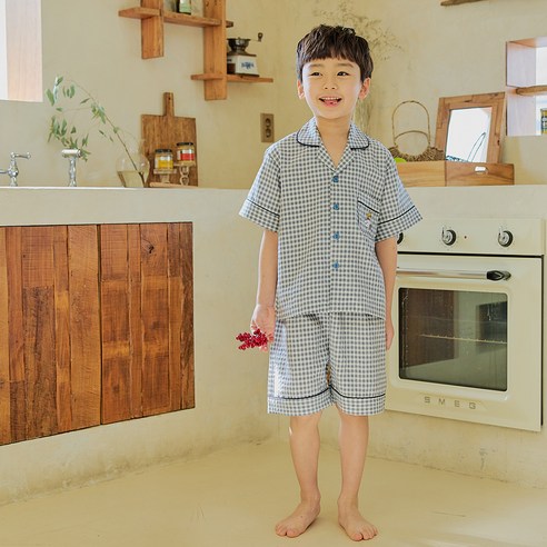 어린 왕자의 꿈을 이루는 찌니야 스누피 반팔 잠옷 상하세트