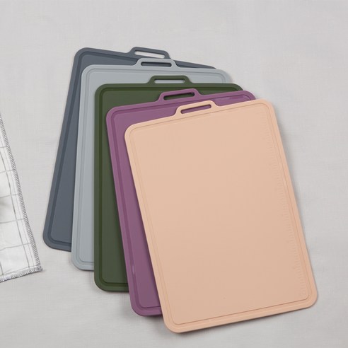 내구성 있고 편리하며 저렴한 플래티넘 실리콘 양면 도마