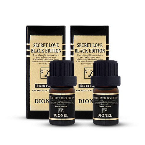 디오넬 시크릿 러브 블랙 에디션, 5ml, 2개