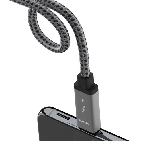 고해상도 디스플레이와 멀티태스킹을 위한 뛰어난 썬더볼트4 케이블