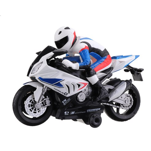프루그 무선조종 RC 스턴트 바이크 810 – 블루 색상, 1개