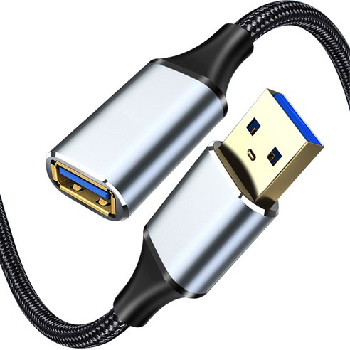 구스페리 단선방지 USB 3.0 연장 케이블, 1개, 0.5m
