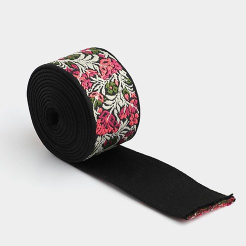 해피베어스 풀 블룸 가방끈 50mm, 1개, 핑크