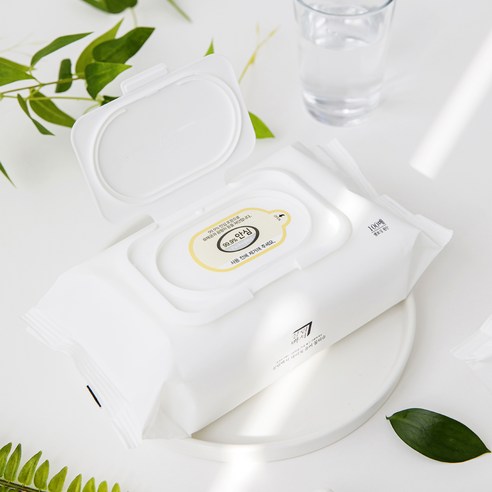 자연을 담아 안심을 더한, 살림백서 네이처 퓨어 물티슈