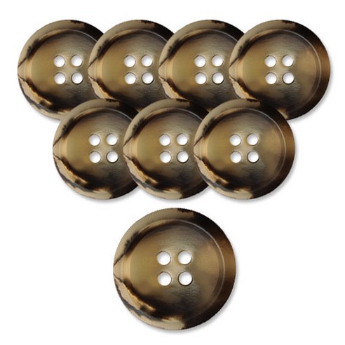 동대문단추왕 무광 코트 가디건 단추 25mm, L브라운코트라, 8개
