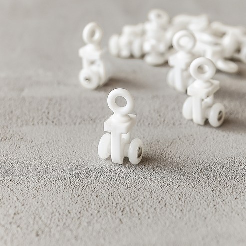 윈도우드레스 암막 특레일 롤러 3.6cm, 화이트, 10개