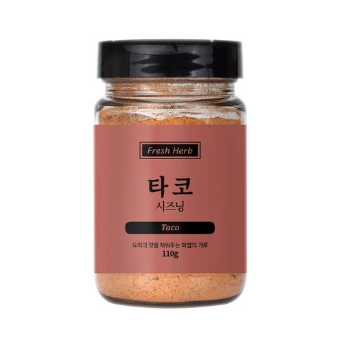 신선약초 타코 시즈닝, 1개, 110g