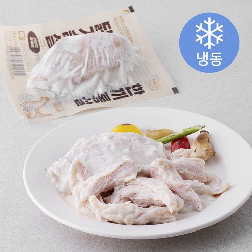 한끼통살 화이트머쉬룸 닭가슴살 (냉동), 100g, 1개