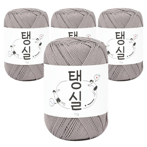 탱실 뜨개실 4p, 08 웜그레이