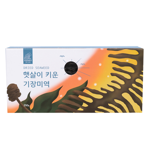 든든바다 햇살이 키운 기장미역, 250g, 1박스
