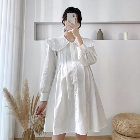 프릴카라 임산부 원피스
