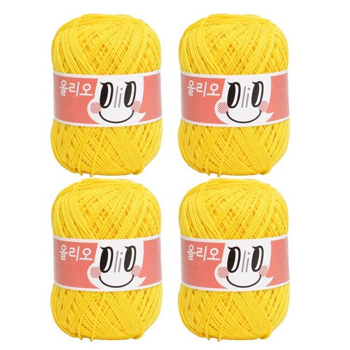 야나 올리오 실, 744 비비드옐로우, 4개
