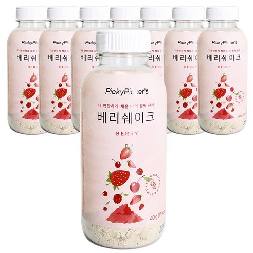 베리 쉐이크 선식가루, 8개, 40g