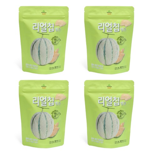 산마을 리얼칩 멜론, 10g, 4개