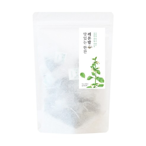 더허브샵 프리미엄 허브티 레몬밤, 1g, 20개입, 1개
