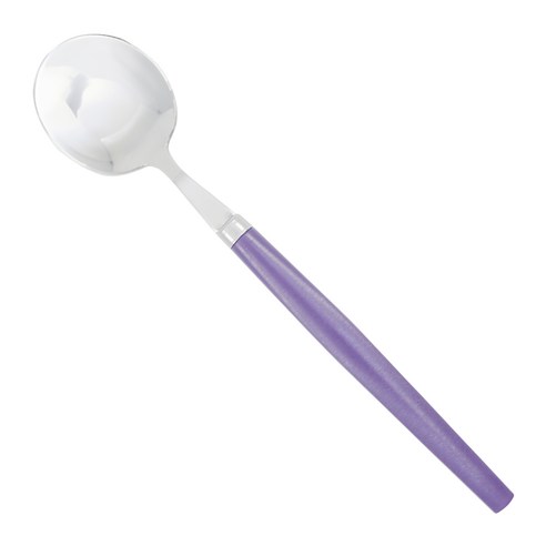 아뻬티 브릴로 컬러 디저트 스푼, 퍼플, 1개