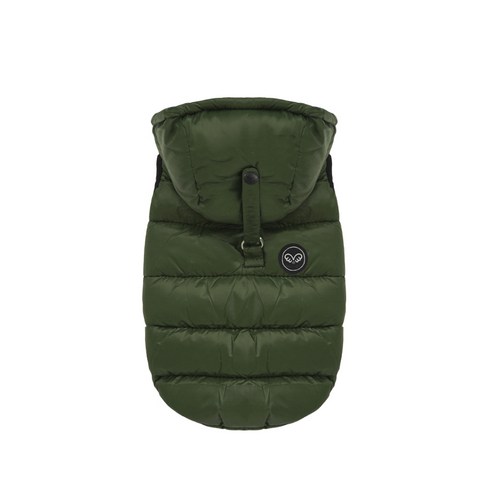 퍼피엔젤 AIR3 강아지 패딩조끼, 808 GREEN, 1개