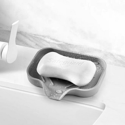 눅눅한 비누, 이제 안녕! 뽀송함이 오래가는 실리콘 물빠짐 비누받침