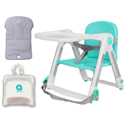 아프라모 NEW 펜톤라벨 부스터 + 쿠션 + 가방, Cyan