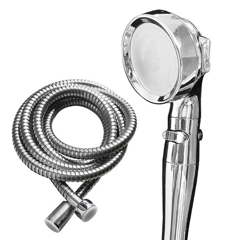 리빙이프 몬스터 필터 샤워기 + 샤워줄 2m 세트, 1세트