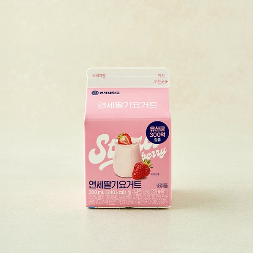 [로켓프레시] 연세우유 딸기 요거트