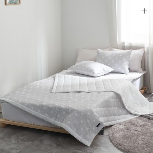 쏘우 써클 시어서커 여름 이불 세트