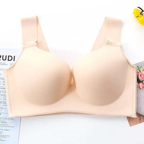 마켓A 빅 와이드스트랩 노와이어 브라