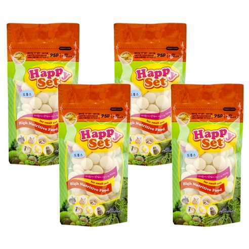 PSP 바닐라 드롭스 반려동물 간식, 70g, 4개