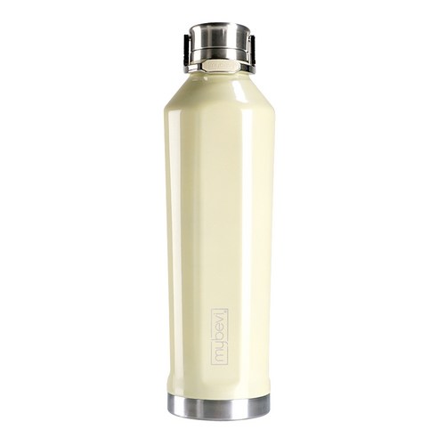 마이베비 콰트로 캔틴 캐리핸들 텀블러, 740ml, 크림베이지