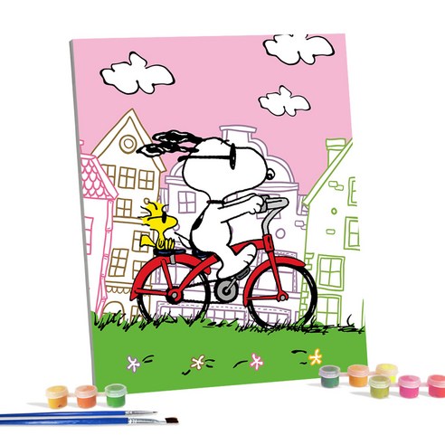 아이러브페인팅 피너츠 DIY PAINTING 40 x 50 cm, SUNNY DAY, 1개