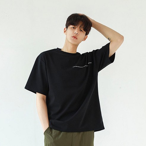 빅사이즈클럽 남성용 OV 썸타임반팔