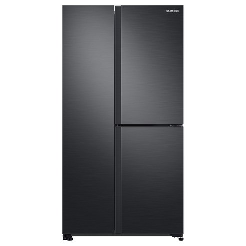 삼성전자 양문형 냉장고 635L 방문설치, 젠틀 블랙, RS63R557EB4 로켓설치