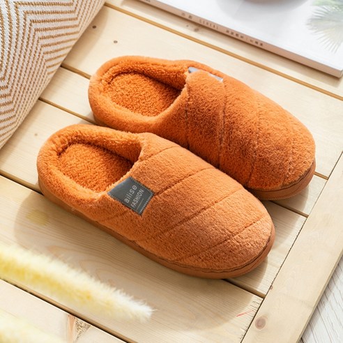뽀송한 사선 슬리퍼