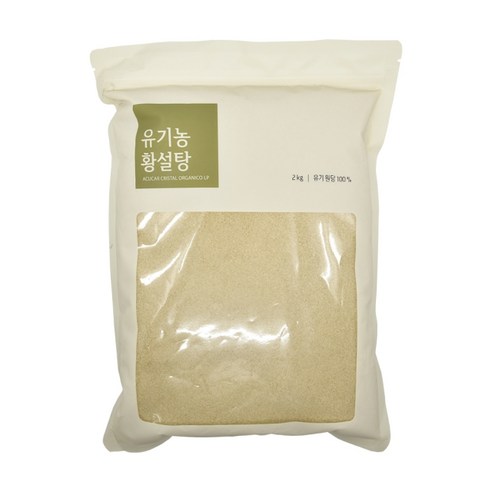 ORGA 황설탕, 2kg, 1개