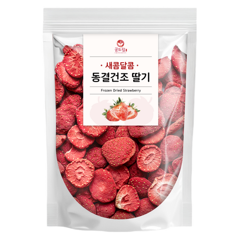 굳드림 동결건조 딸기, 1개, 200g
