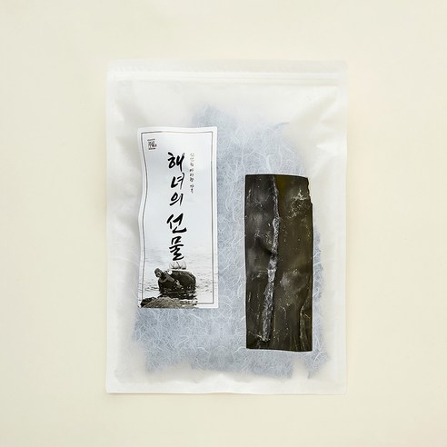해녀의선물 다시마의 섬 금일도 더 두툼하고 진한 다시마의 뿌리, 1개, 100g