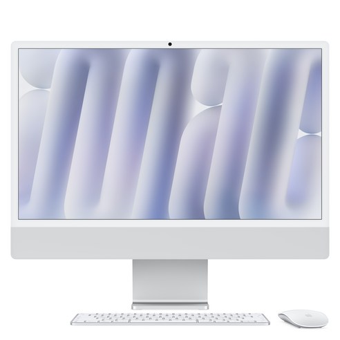 Apple 아이맥 24 M6칩, 실버, M6 10코어, 10코어 GPU, 16GB, 256GB, 스탠다드 글래스
