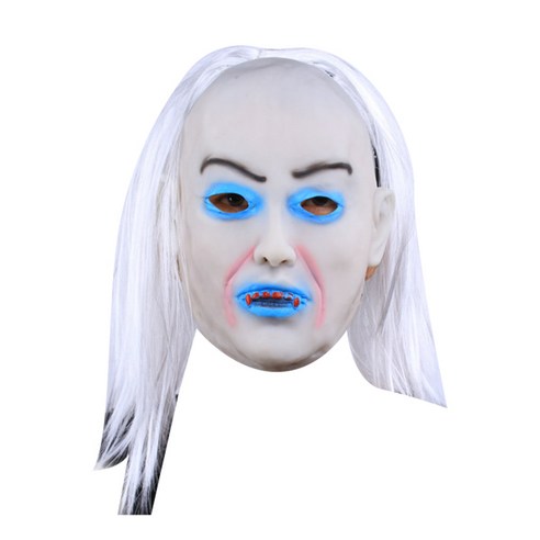 마켓감성 앤조이 할로윈 가면, 파란눈마녀 가면, 1개