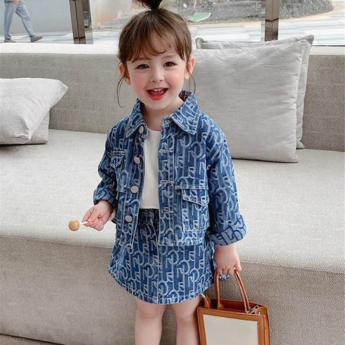 童裝 時尚 女孩 服裝 裙子 套裝 女孩 女孩 女孩衣服 四季