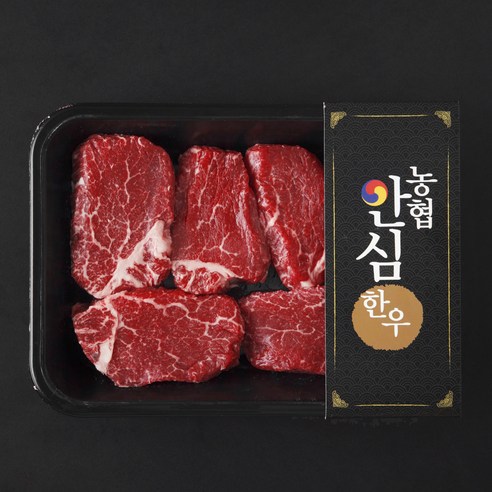 농협안심한우 한우 안심 1등급 구이용 (냉장), 1개, 600g