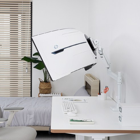 좁은 책상, 거북목 해결! 카멜마운트 모니터암으로 삶의 질 UP!