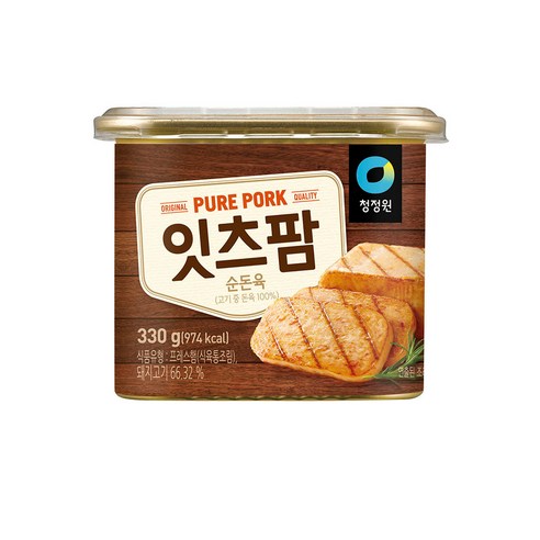 대상 청정원 잇츠팜 햄통조림, 190g, 6개