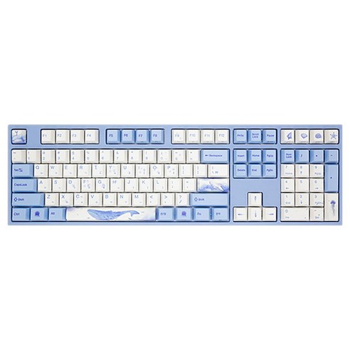 바밀로 MA108M SEA MELODY PBT 염료승화 한글 무접점 기계식, 로즈축, 일반형