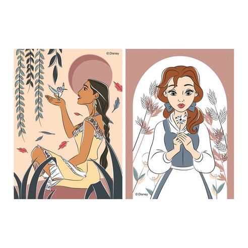 아이러브페인팅 디즈니 DIY PAINTING 2종 세트, 스윗, 1개