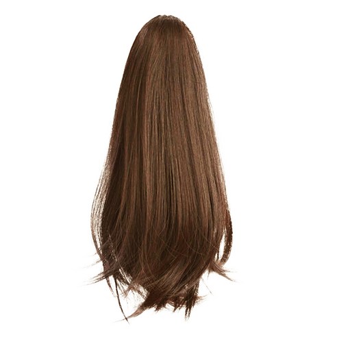 하이유니 숏 포니테일 가발 28cm, 라이트브라운, 1개