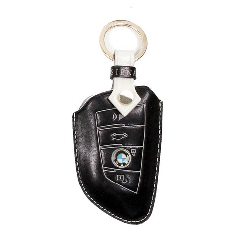 오시에나 nike BMW D type 5 G30 시리즈 X시리즈 자동차 스마트 키케이스, 블랙앤화이트