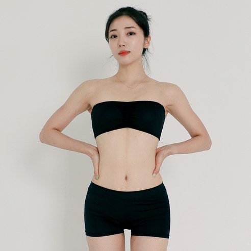 테라우드 튜브탑 스포츠 브라탑