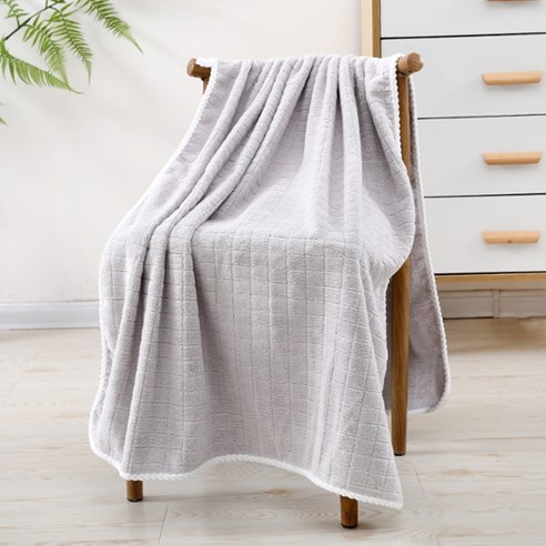 소니오 부드러운 코지 무드 바스 비치타월 80 x 150 cm, 05 그레이, 1개
